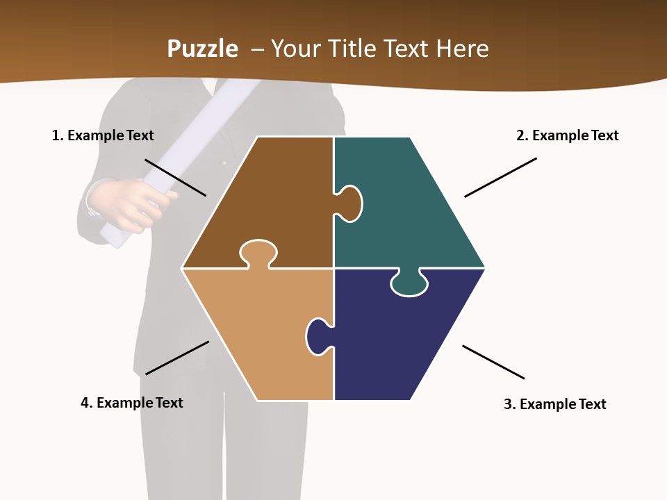 Sign Success Salesperson PowerPoint Template