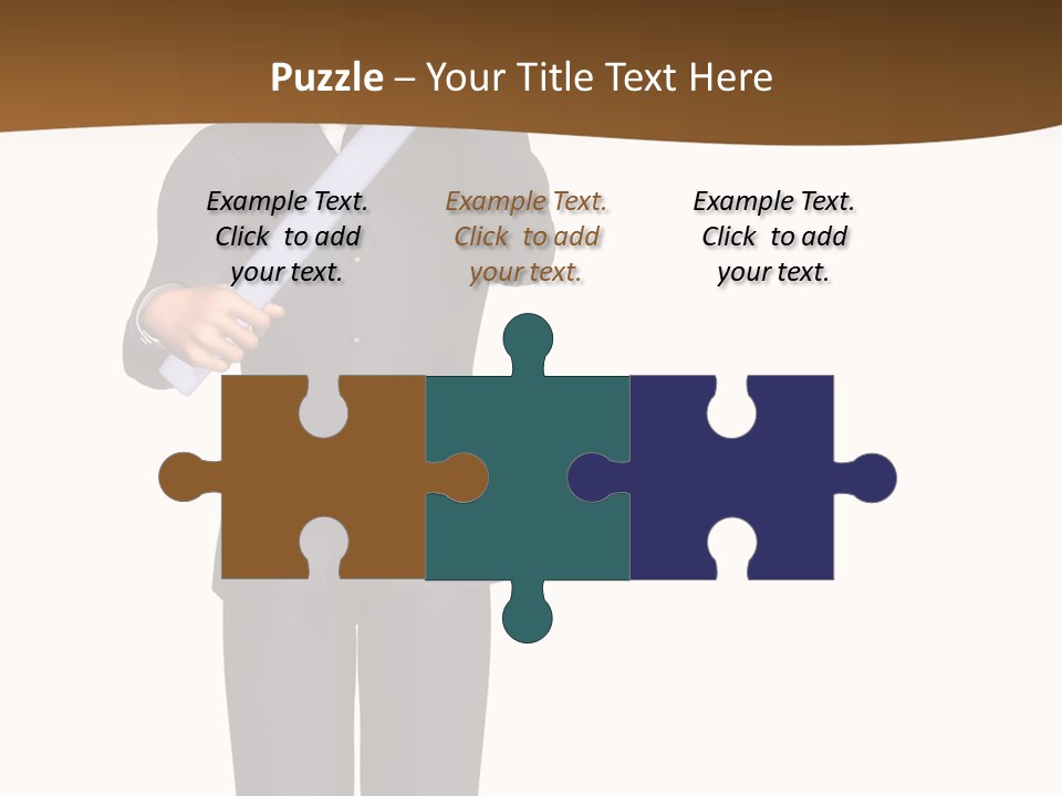 Sign Success Salesperson PowerPoint Template