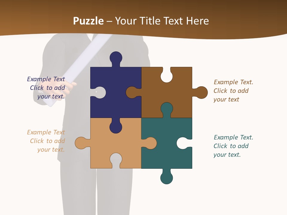 Sign Success Salesperson PowerPoint Template