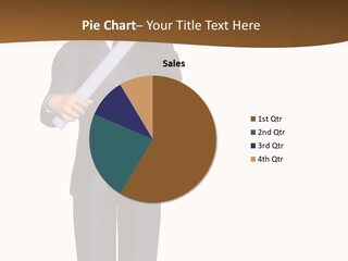 Sign Success Salesperson PowerPoint Template