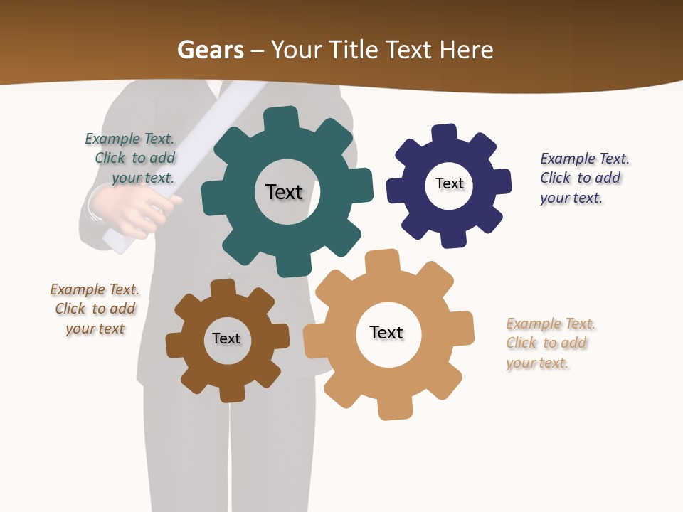 Sign Success Salesperson PowerPoint Template