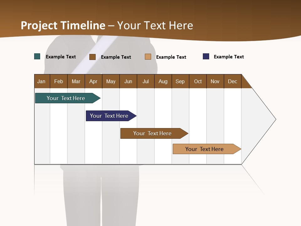 Sign Success Salesperson PowerPoint Template