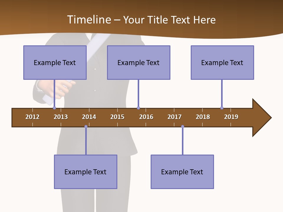 Sign Success Salesperson PowerPoint Template