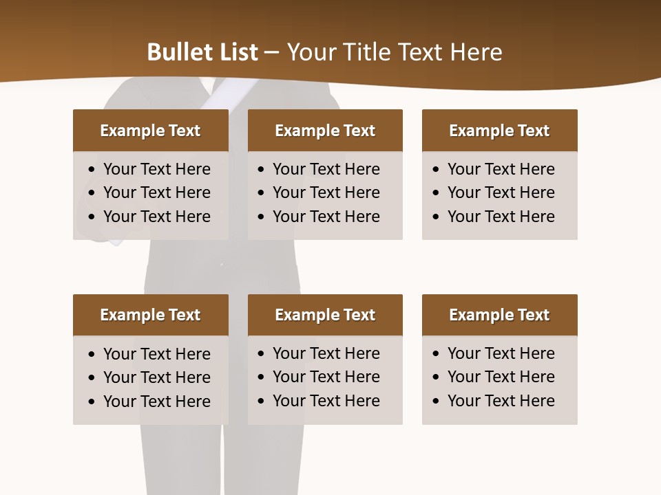 Sign Success Salesperson PowerPoint Template