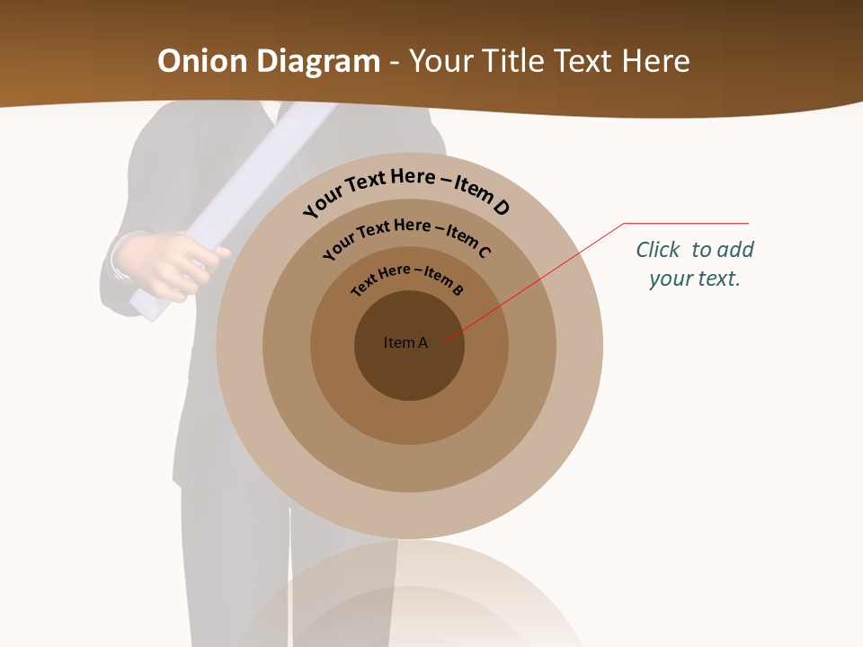 Sign Success Salesperson PowerPoint Template