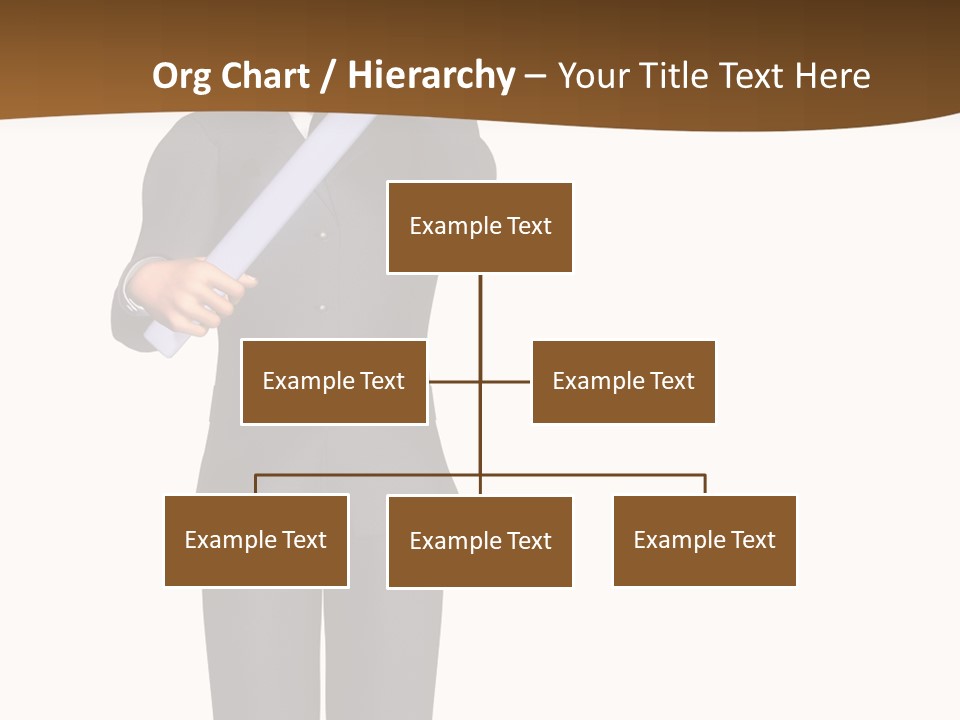 Sign Success Salesperson PowerPoint Template