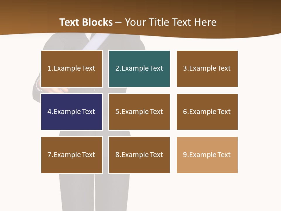 Sign Success Salesperson PowerPoint Template