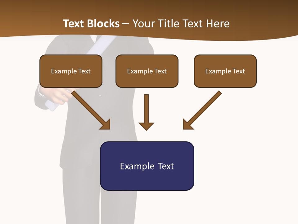 Sign Success Salesperson PowerPoint Template
