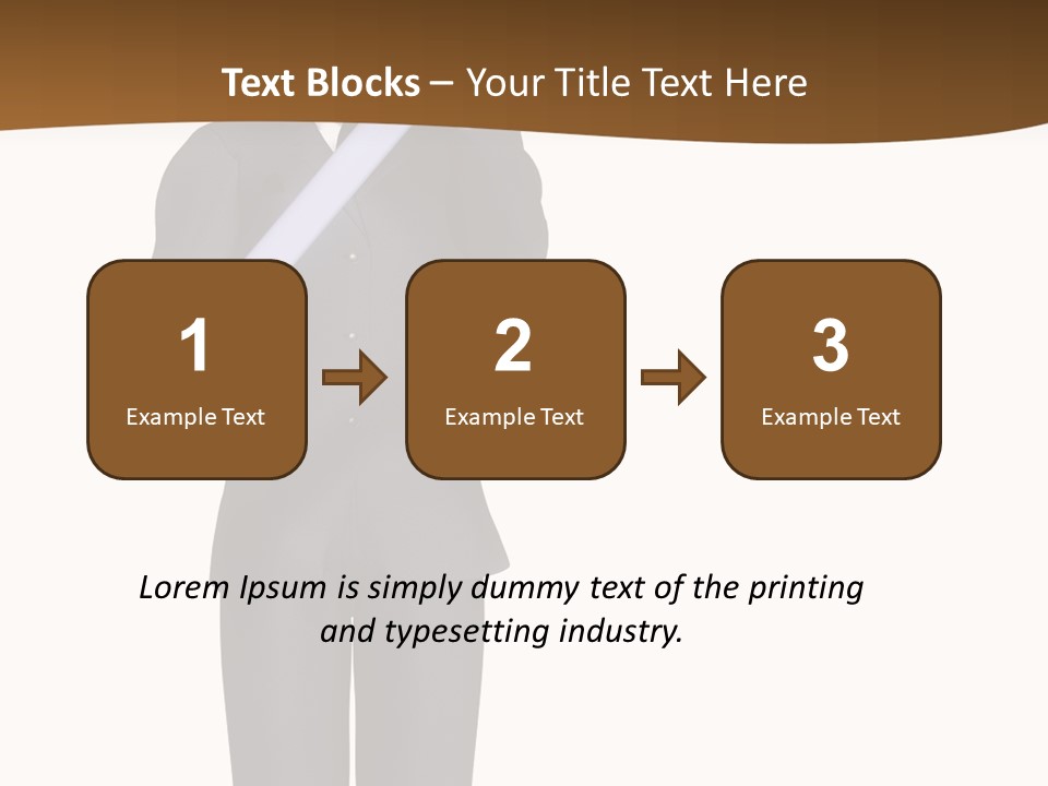 Sign Success Salesperson PowerPoint Template