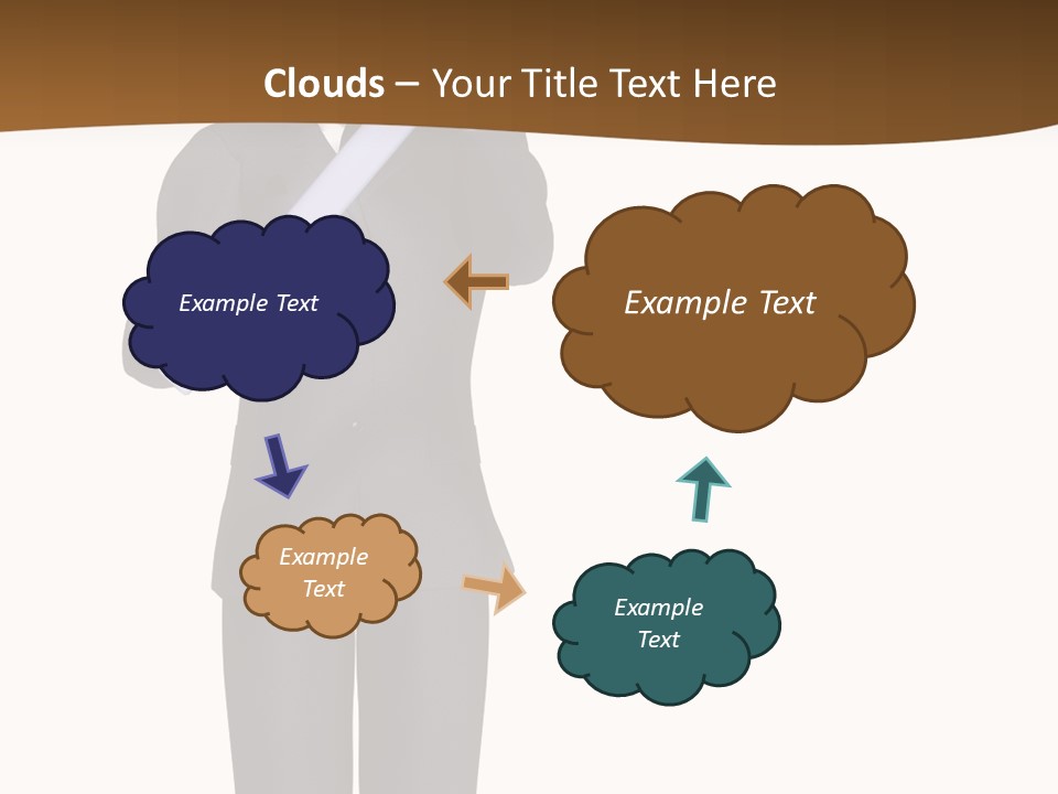Sign Success Salesperson PowerPoint Template