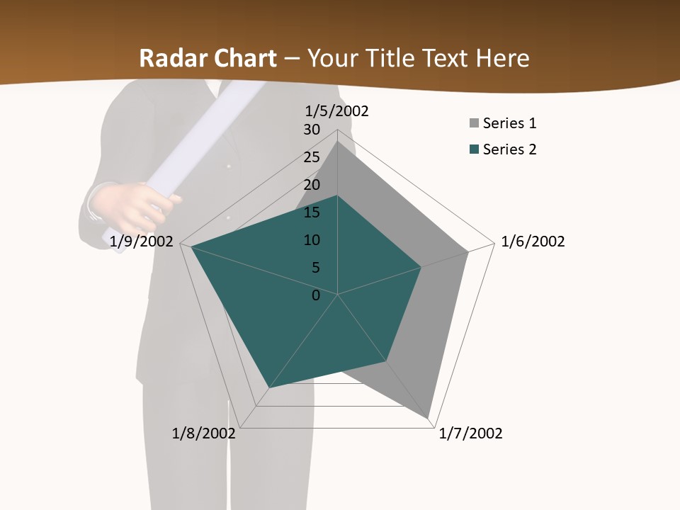 Sign Success Salesperson PowerPoint Template