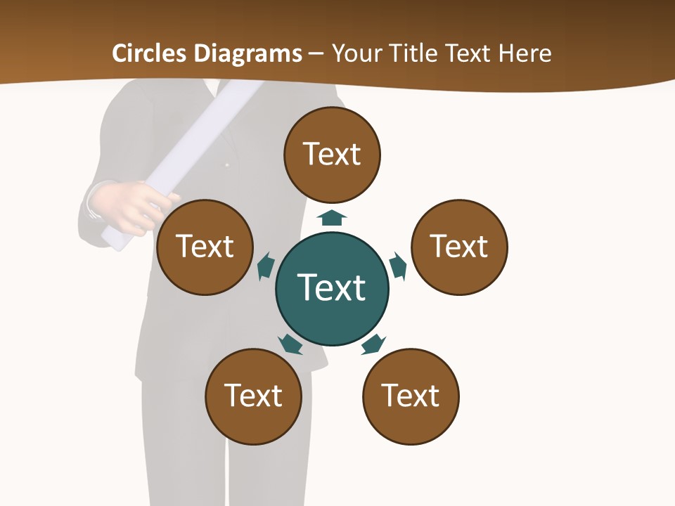 Sign Success Salesperson PowerPoint Template