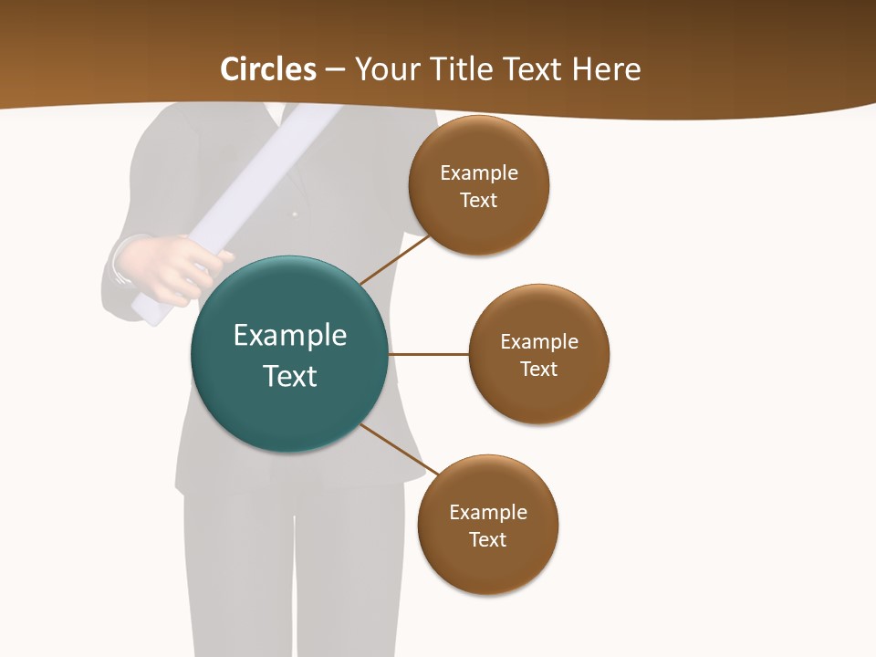 Sign Success Salesperson PowerPoint Template