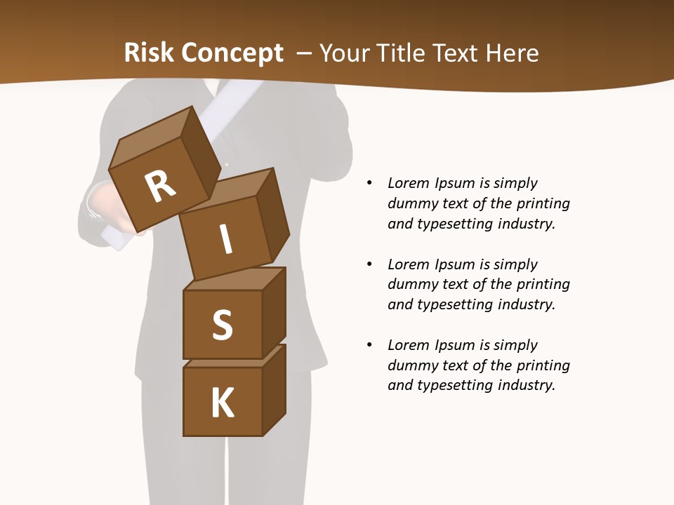 Sign Success Salesperson PowerPoint Template