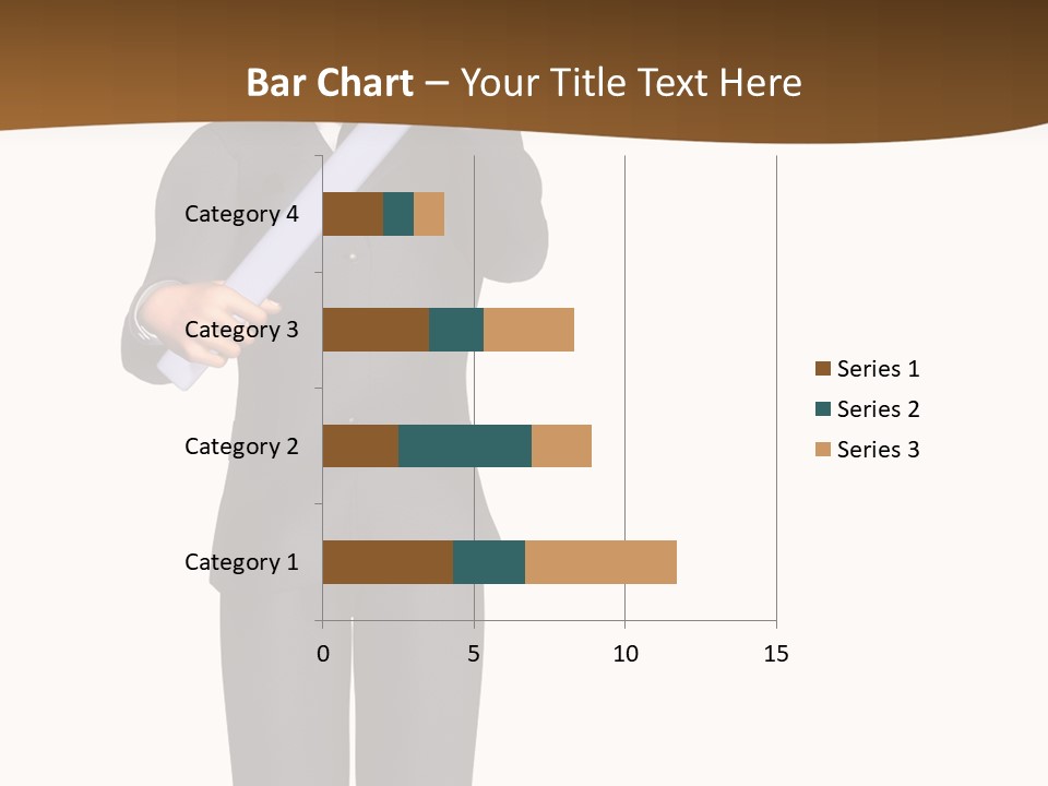 Sign Success Salesperson PowerPoint Template