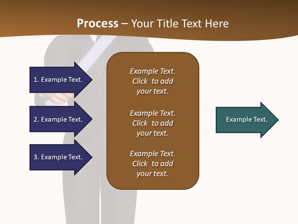 Sign Success Salesperson PowerPoint Template