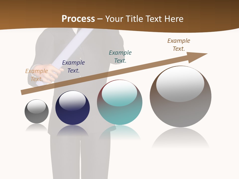 Sign Success Salesperson PowerPoint Template