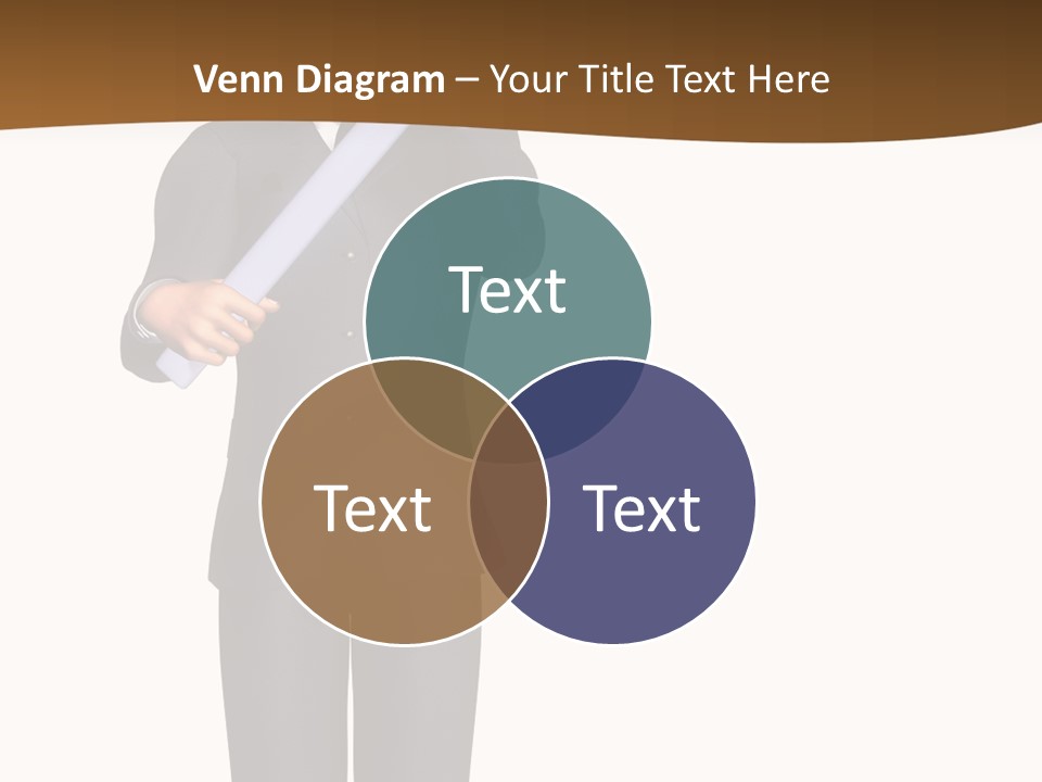 Sign Success Salesperson PowerPoint Template