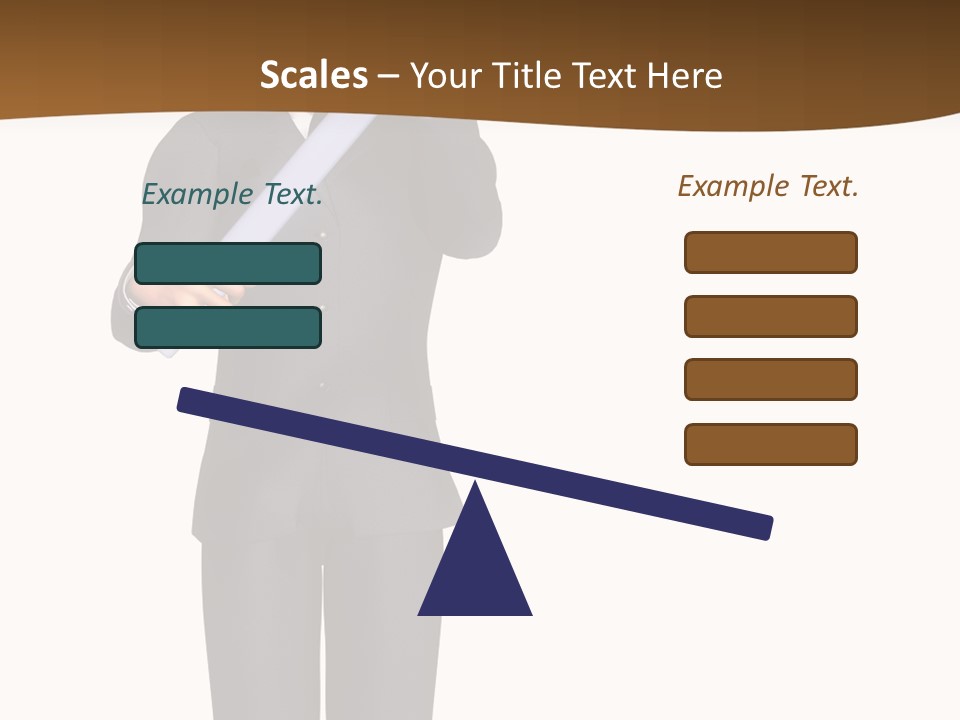 Sign Success Salesperson PowerPoint Template