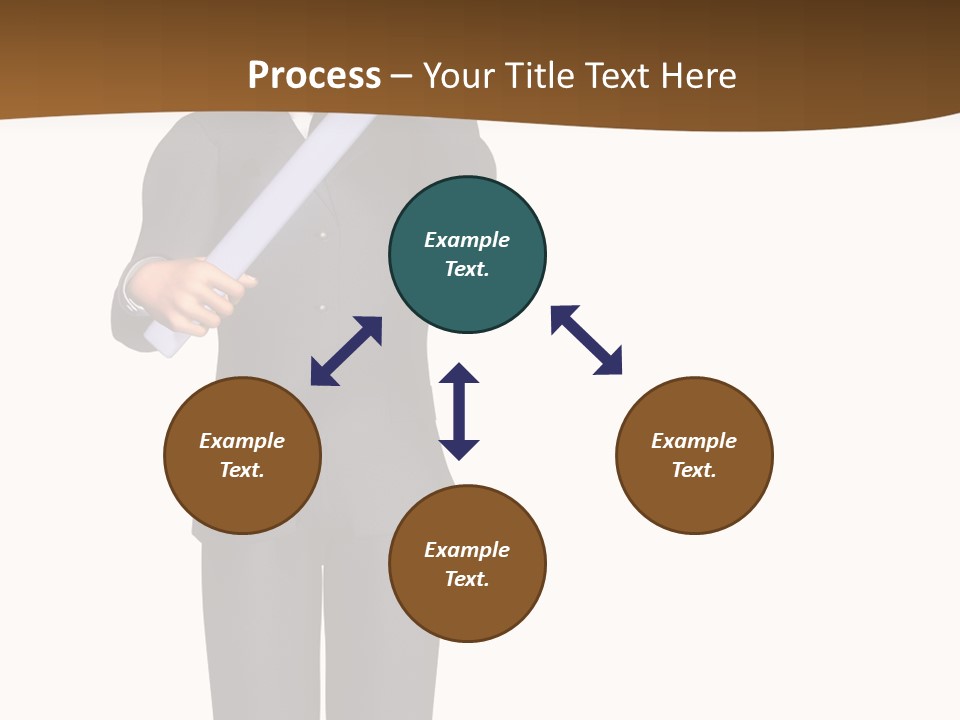Sign Success Salesperson PowerPoint Template