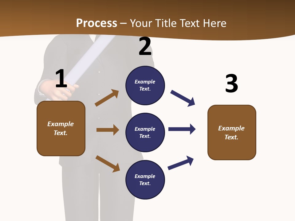 Sign Success Salesperson PowerPoint Template
