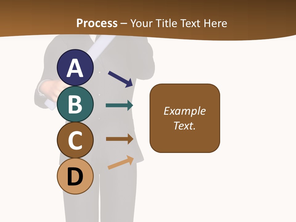 Sign Success Salesperson PowerPoint Template