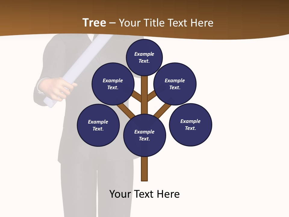 Sign Success Salesperson PowerPoint Template