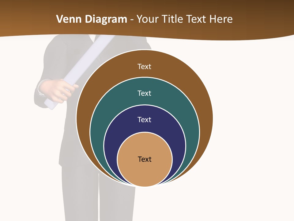 Sign Success Salesperson PowerPoint Template
