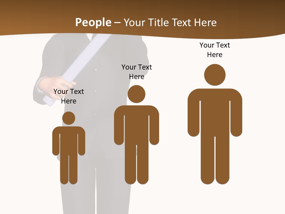 Sign Success Salesperson PowerPoint Template