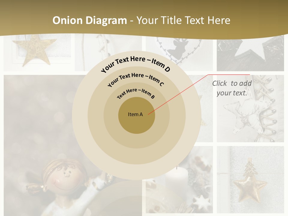 Alt Schm Weihnachtsschmuck PowerPoint Template