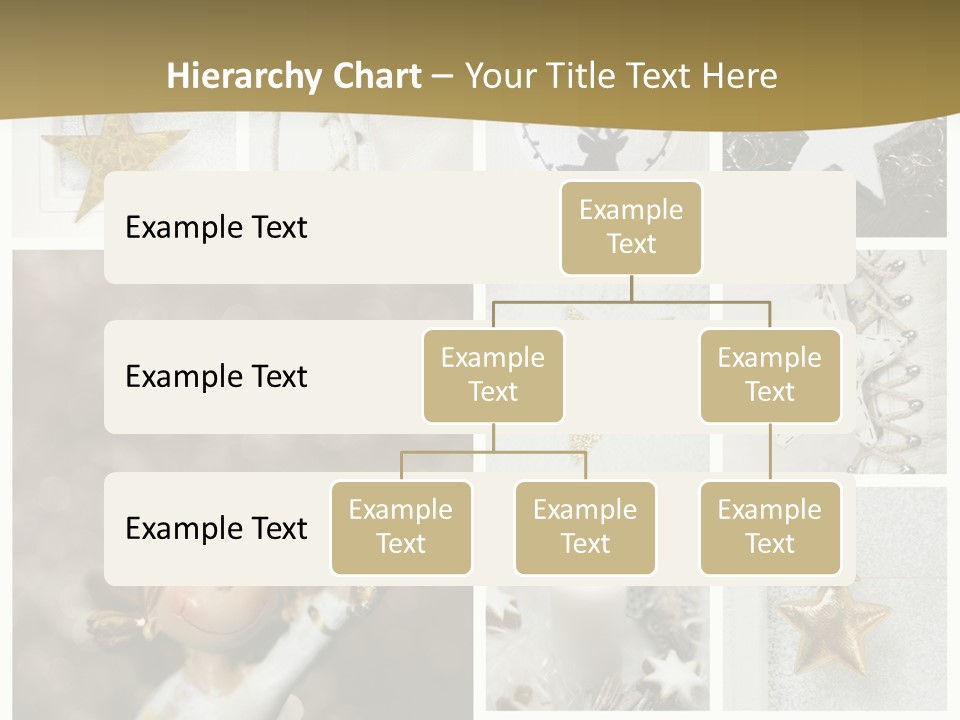 Alt Schm Weihnachtsschmuck PowerPoint Template