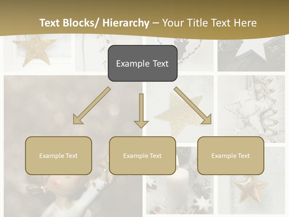 Alt Schm Weihnachtsschmuck PowerPoint Template