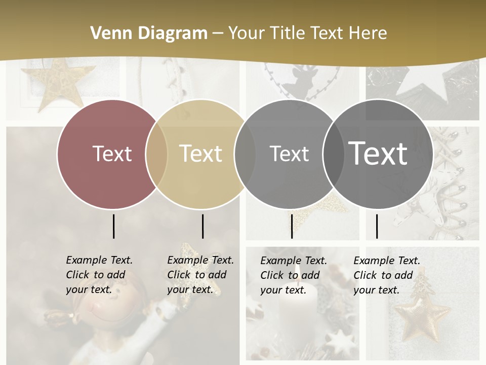 Alt Schm Weihnachtsschmuck PowerPoint Template