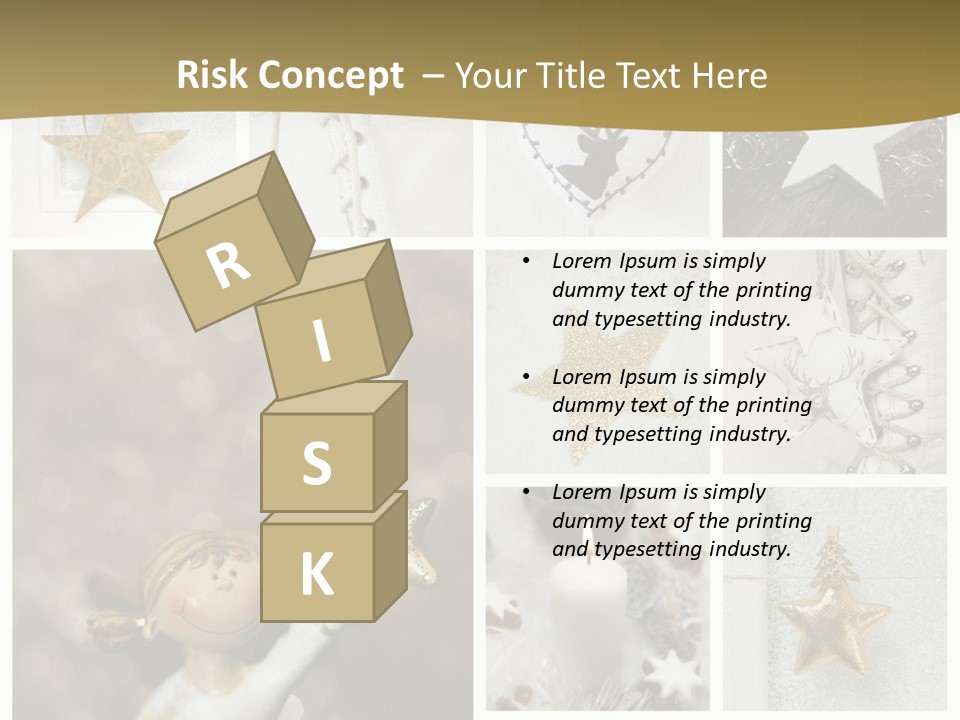 Alt Schm Weihnachtsschmuck PowerPoint Template