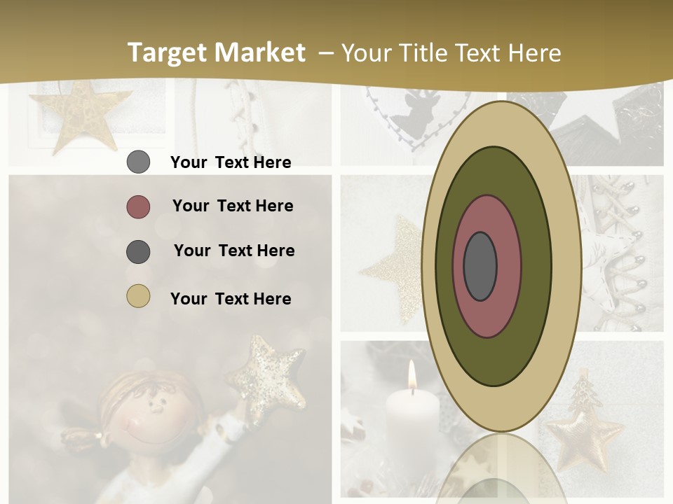 Alt Schm Weihnachtsschmuck PowerPoint Template