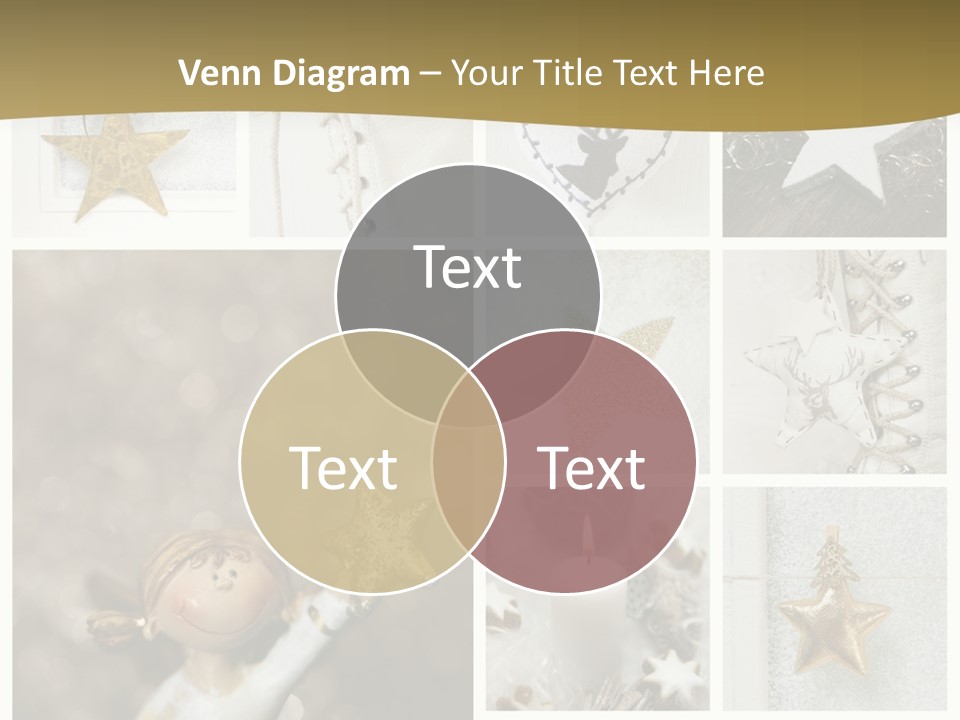 Alt Schm Weihnachtsschmuck PowerPoint Template