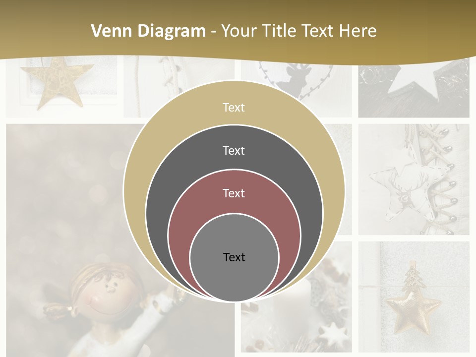 Alt Schm Weihnachtsschmuck PowerPoint Template