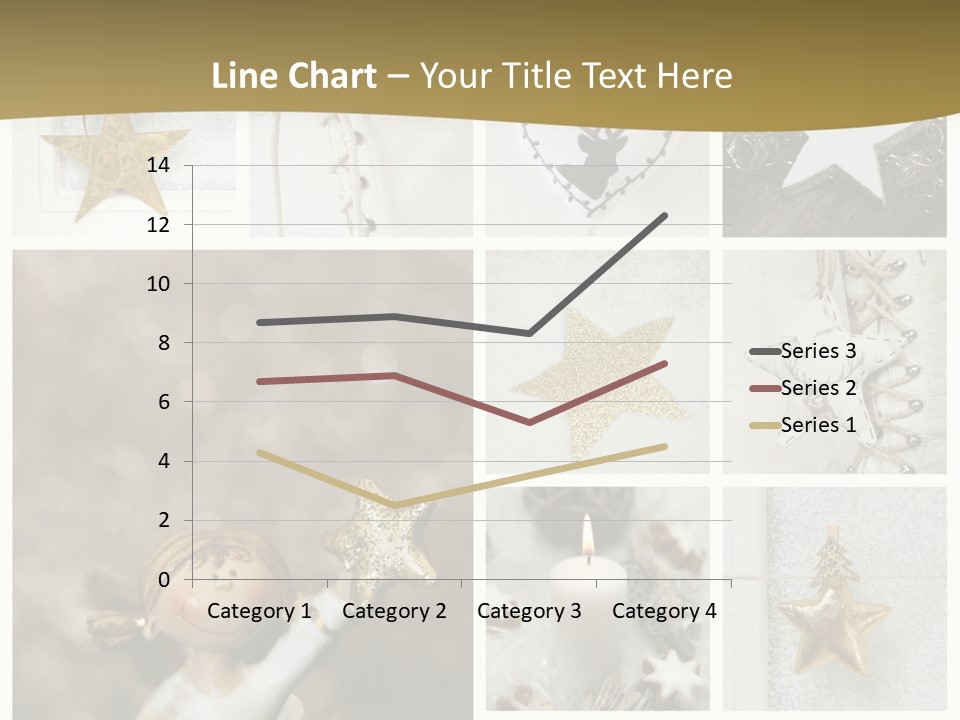Alt Schm Weihnachtsschmuck PowerPoint Template