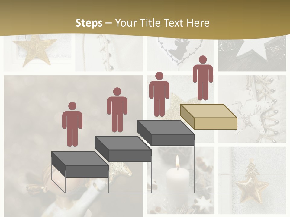 Alt Schm Weihnachtsschmuck PowerPoint Template