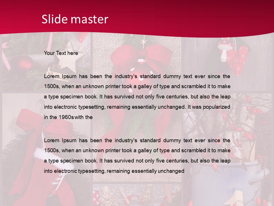 Basteln Claus Alt PowerPoint Template