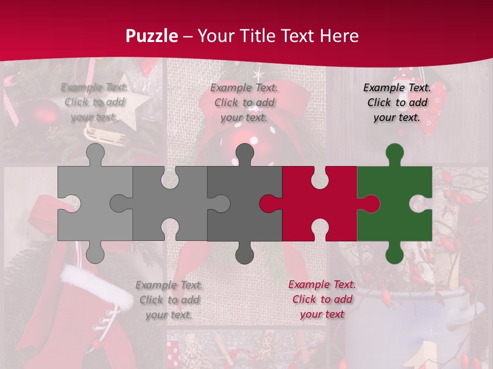 Basteln Claus Alt PowerPoint Template