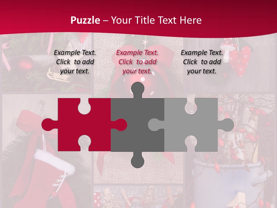 Basteln Claus Alt PowerPoint Template