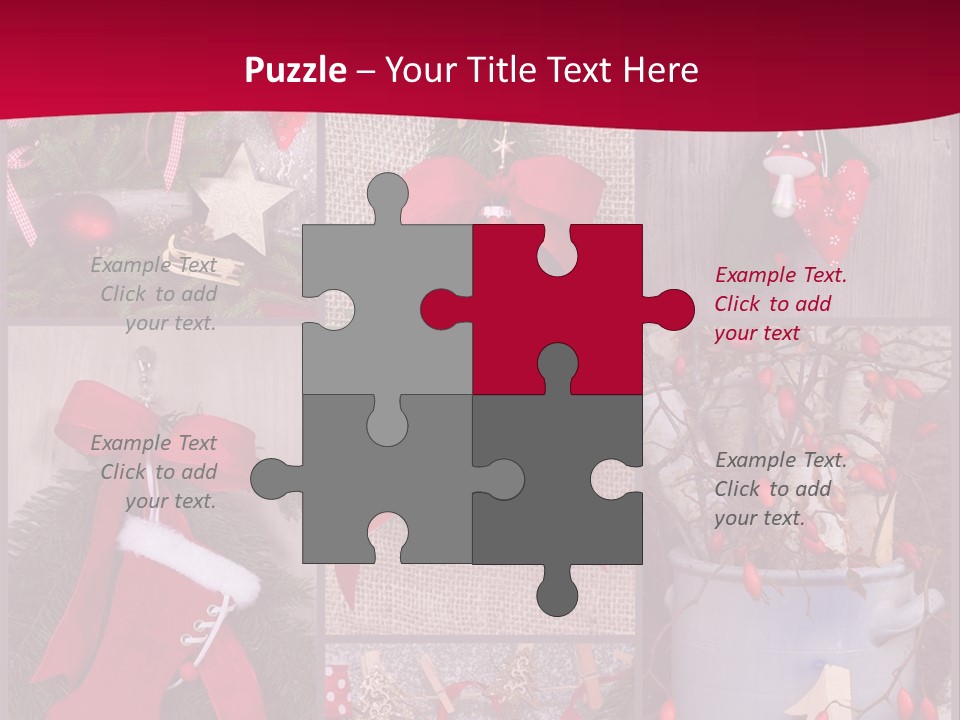 Basteln Claus Alt PowerPoint Template