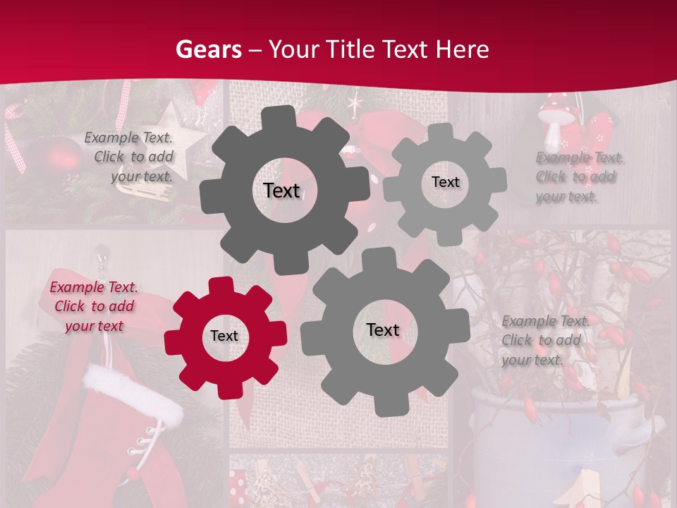 Basteln Claus Alt PowerPoint Template