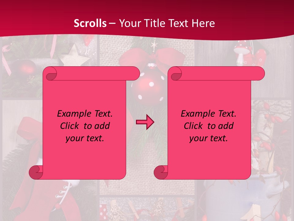 Basteln Claus Alt PowerPoint Template