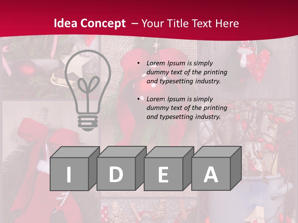 Basteln Claus Alt PowerPoint Template