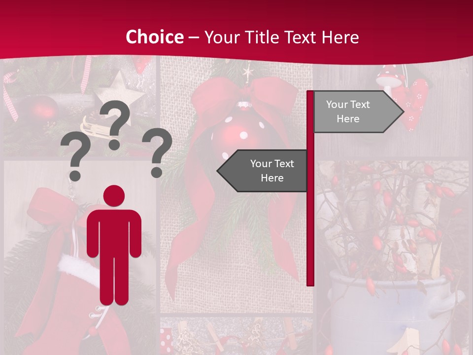 Basteln Claus Alt PowerPoint Template