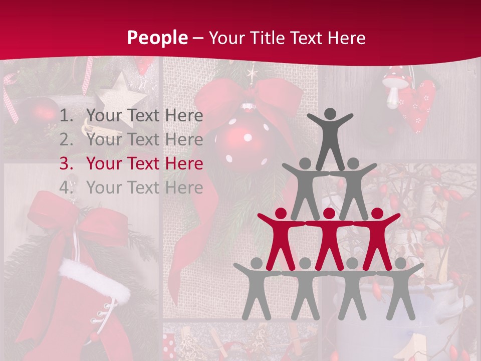 Basteln Claus Alt PowerPoint Template