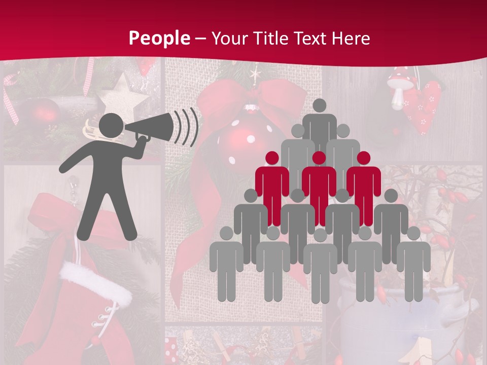 Basteln Claus Alt PowerPoint Template