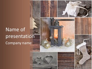 Weihnachtsstimmung Festtage Weihnachten PowerPoint Template